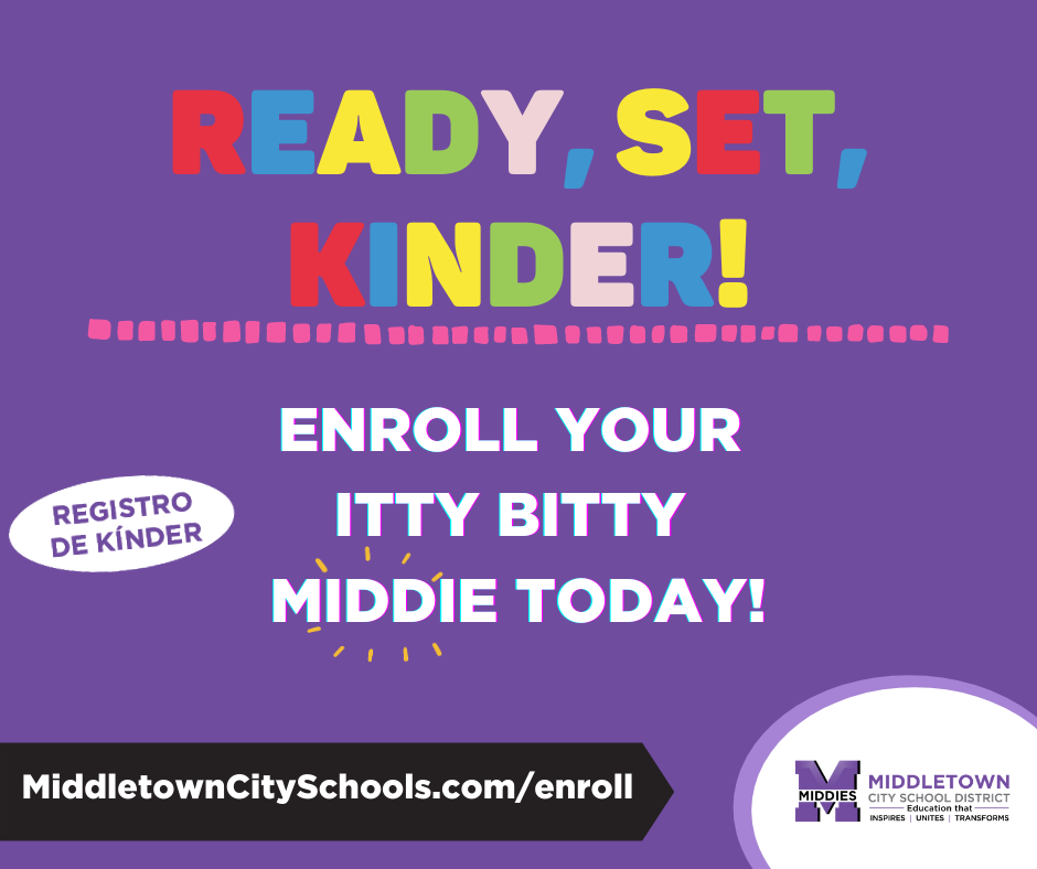 Click to enroll in kindergarten